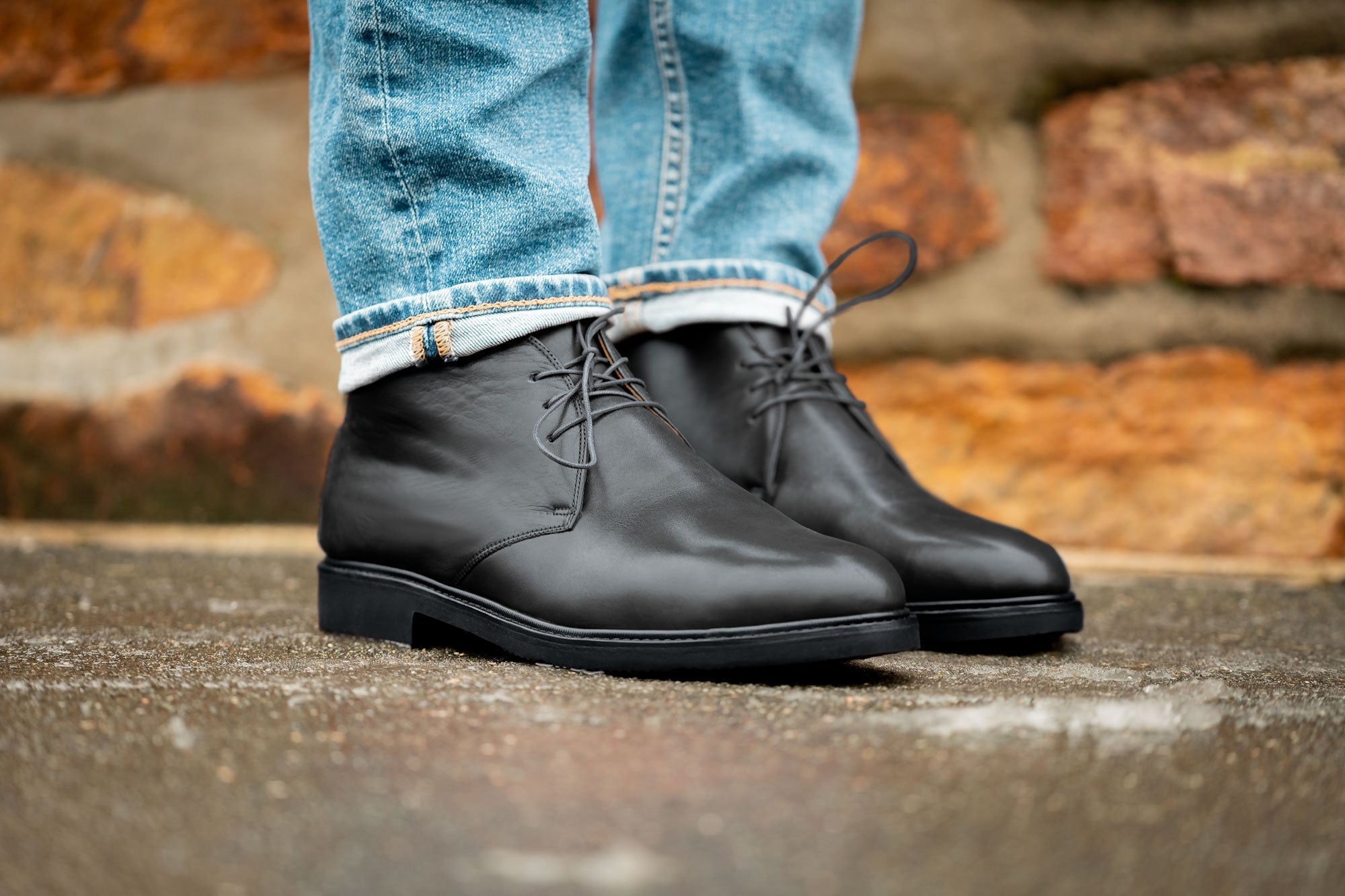 Hennis shoes „Begründer" Schwarz Hennis Shoes