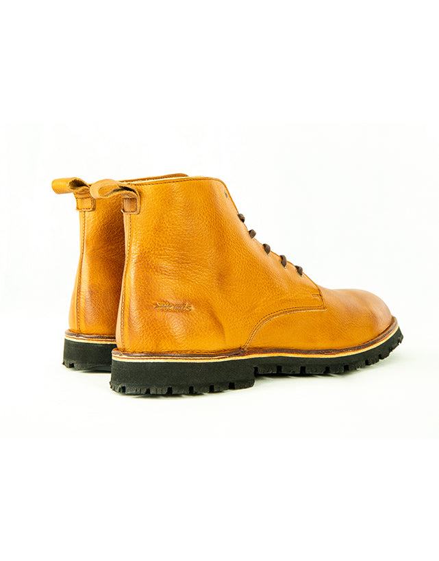 Schnürrboots Camelbraun